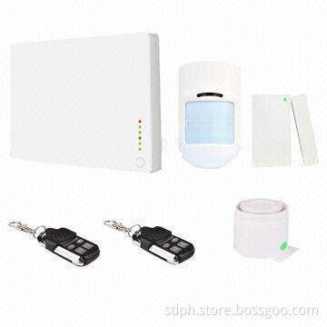 2014 Smart GSM Wireless Alarm System with GSM Quad-band, Built-in 4 Languages